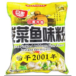 MHD:03.07.2024 Baijia Instant Glasnudeln Fisch & Sauerkohl 110 g