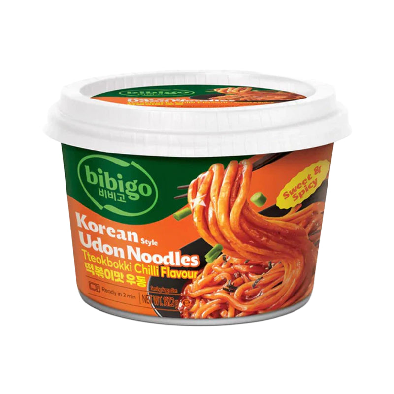 BIBIGO Udon Nudeln Koreanisches - Topokki Chili 187,2g