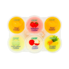 COCON Pudding - Nata de Sortiment 6 x 80 g