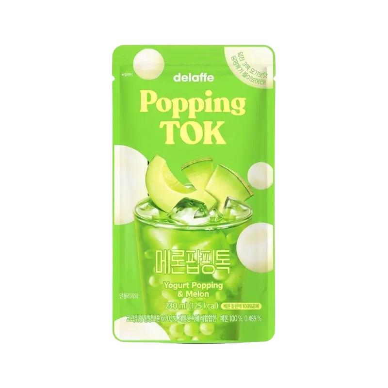 CU DELAFFE Popping Tok Melone mit Joghurt-Boba 230 ml