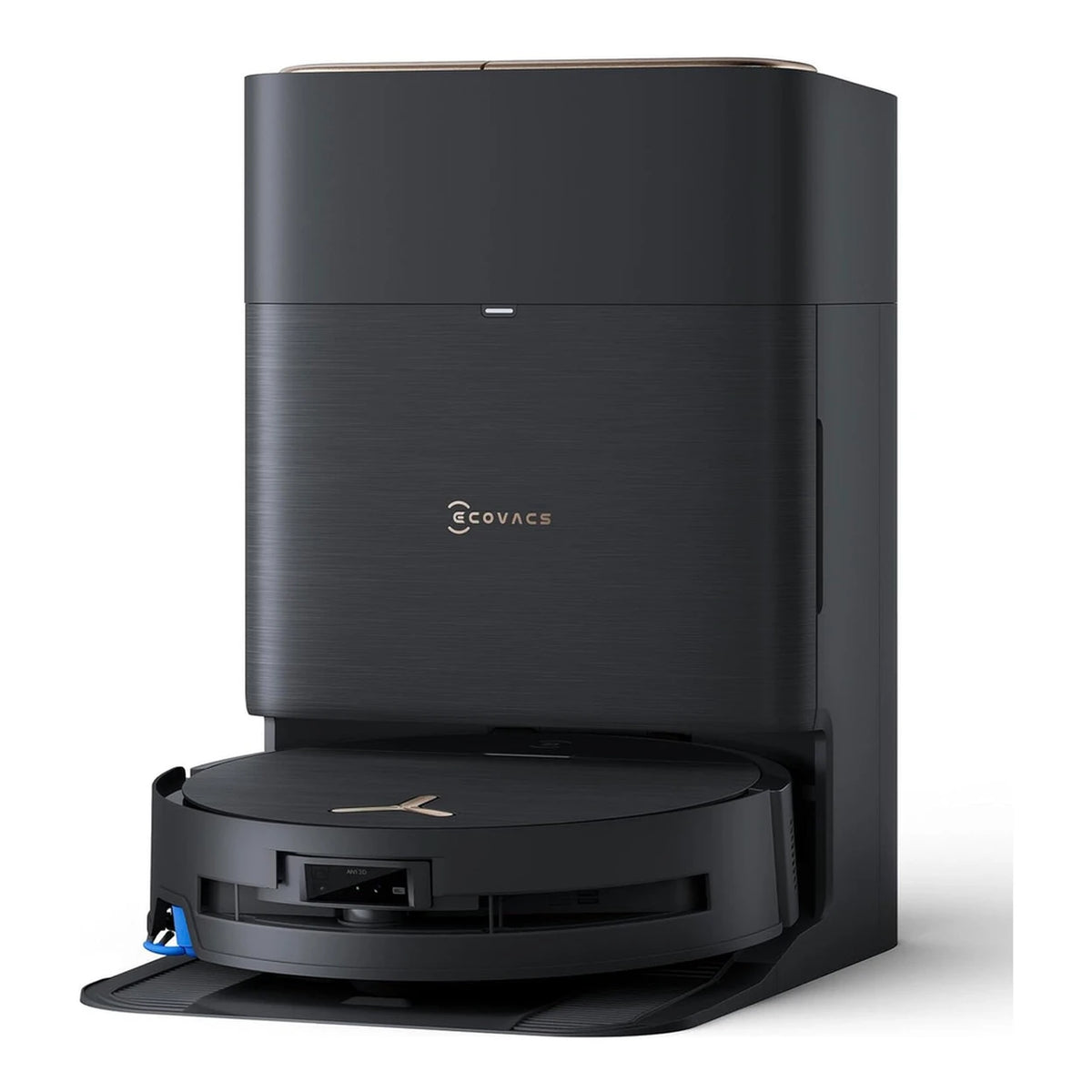 ECOVACS Saugroboter DEEBOT X9 PRO Omni, Mit Wischfunktion, 16.600 Pa, OZMO Roller, ZeroTangle 3.0, TruEdge 2.0, Heißwasser-Moppwäsche, Heißlufttrocknung, All-in-One Omni Station, YIKO-GPT, 1 stück - 1