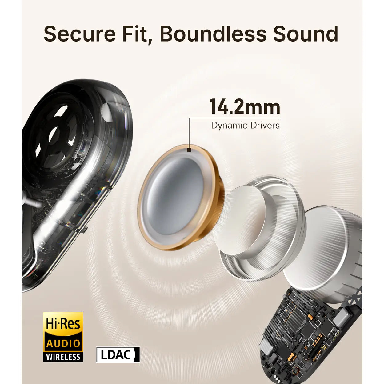EDIFIER A6 Open-Ear Bluetooth-5.4-Kopfhörer, Schwarz - 2