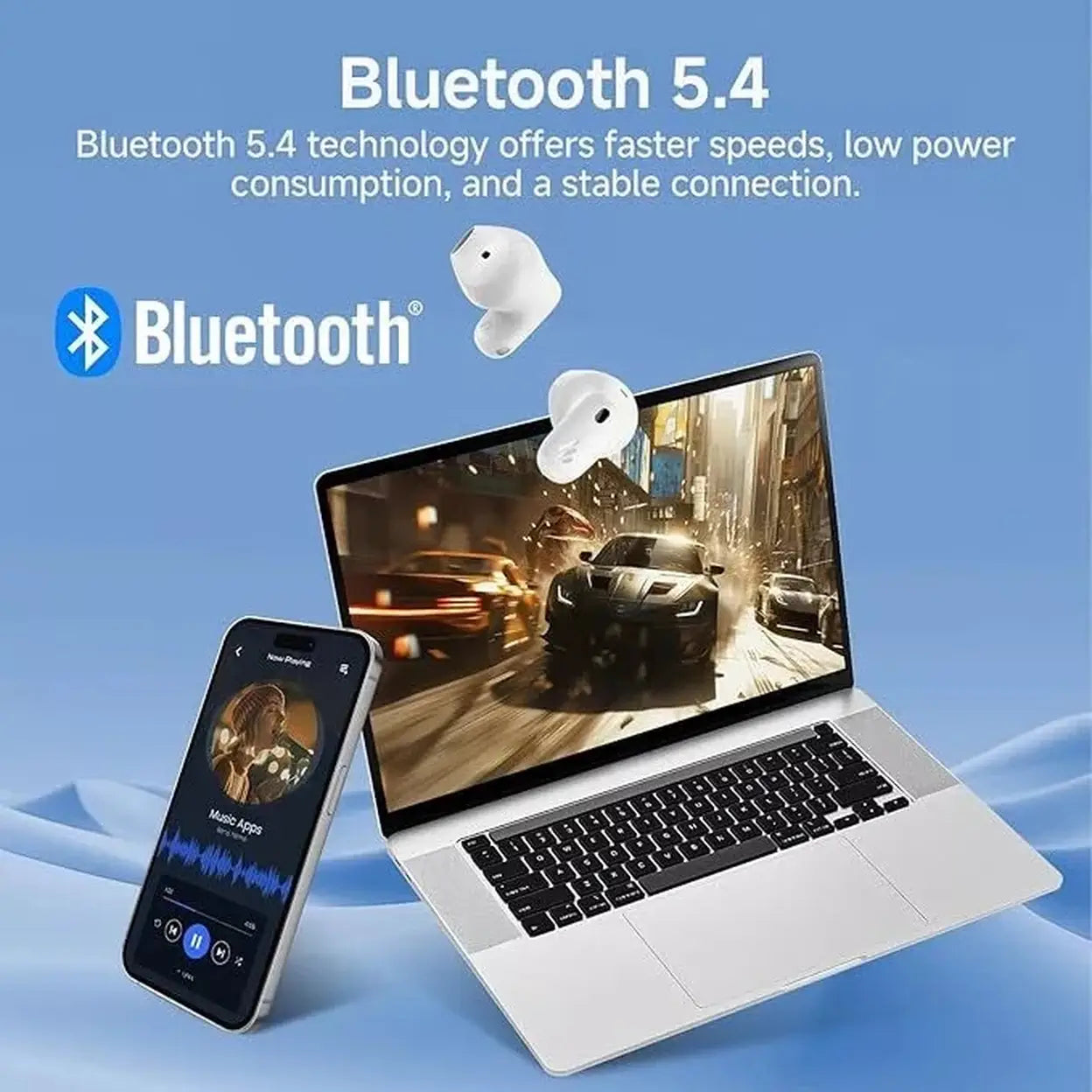 EDIFIER X1 Lite Bluetooth-5.4-Ohrhörer, Schwarz - 7
