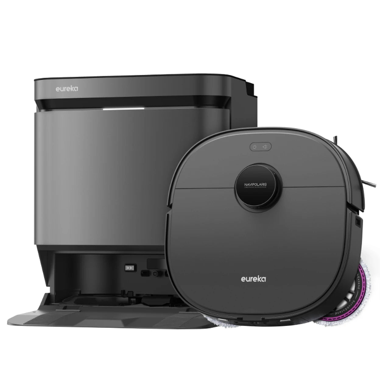 EUREKA J15 Pro Ultra Saugroboter, Saugroboter mit Wischfunktion, 16200 Pa Saugkraft, 75 °C Heißwasserreinigung, Selbstreinigung, Anti-Verhedderungs-Technologie, LDS-Navigation - 5