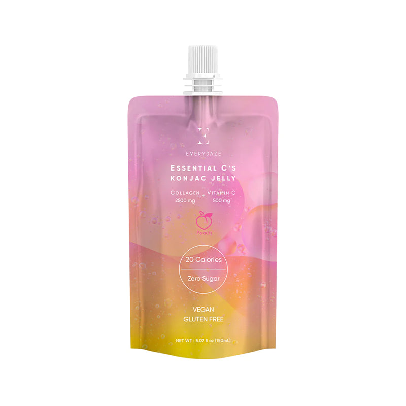 EVERYDAZE Essential C’s Konjak-Gelee Pfirsich 150 ml