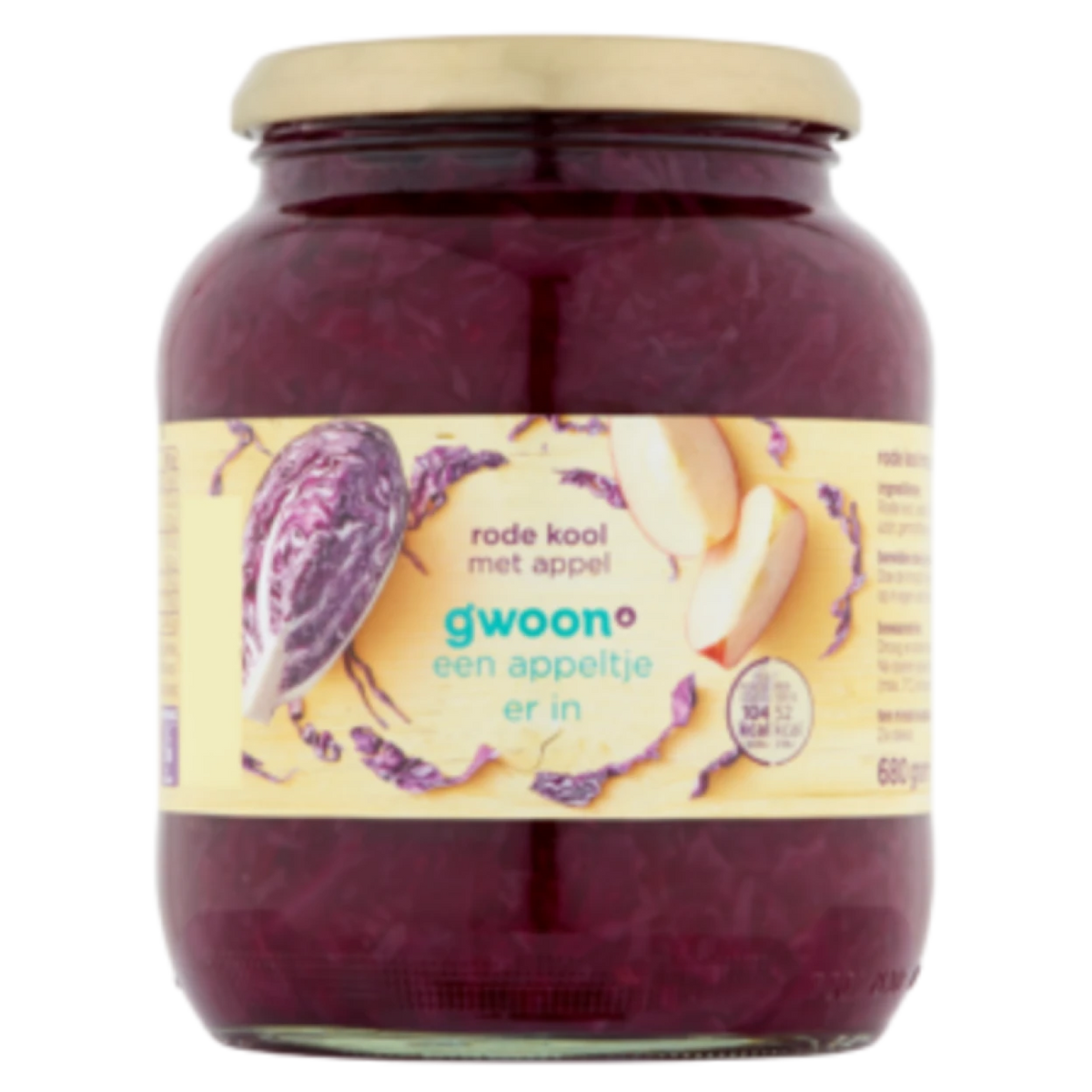 G’WOON Rotkohl mit Apfel 720 ml