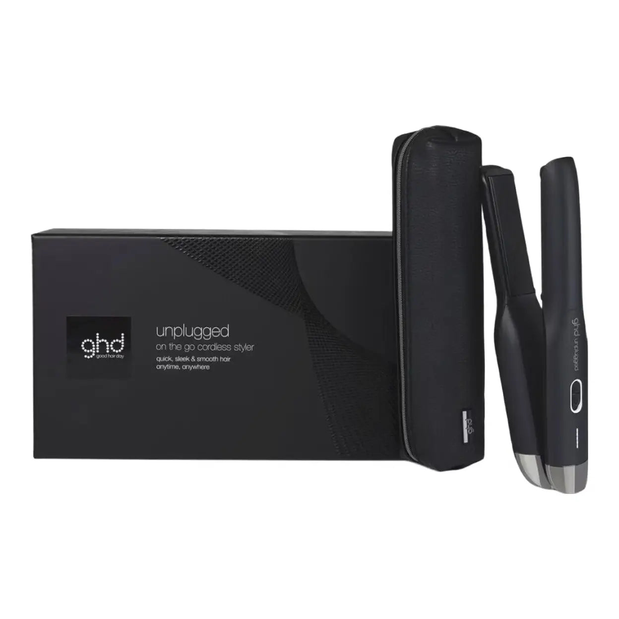 GHD Unplugged Kabelloses Glätteisen, Schwarz - 3