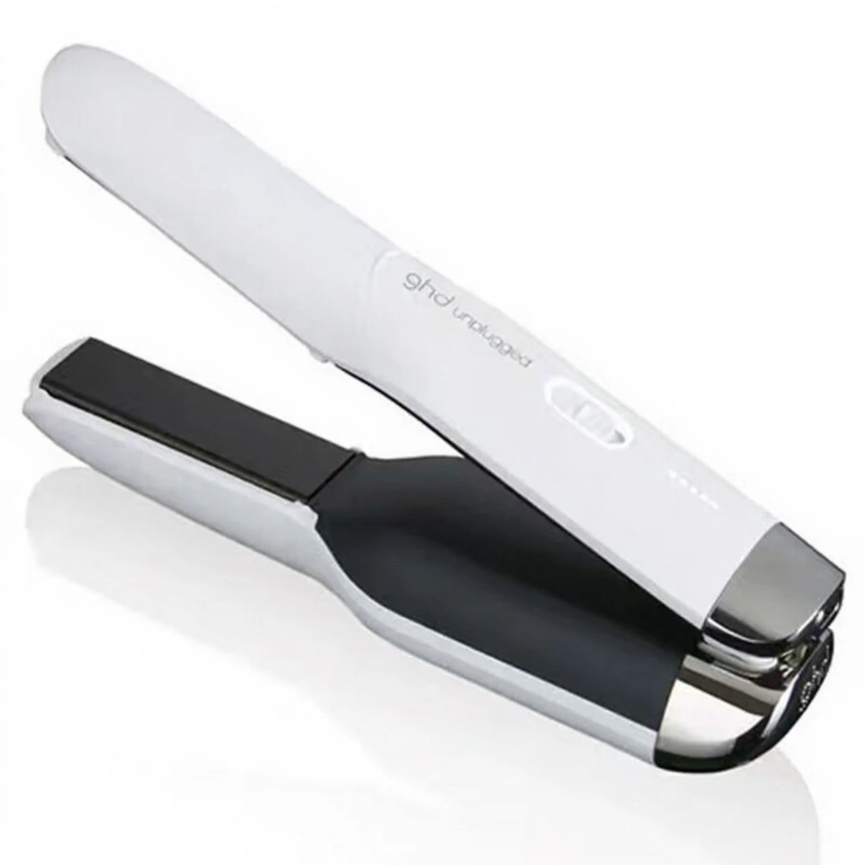 GHD Unplugged Kabelloses Glätteisen, Weiß - 1