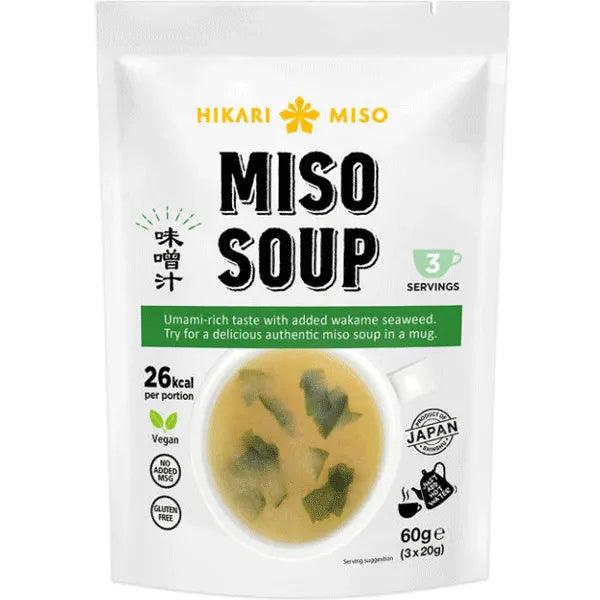 MHD:03.10.2024 Hikari Miso Suppe 3 Portionen 60 g