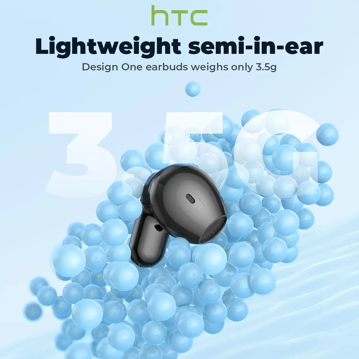 HTC NE20 Bluetooth-5.4-Ohrhörer mit LED-Display - 2