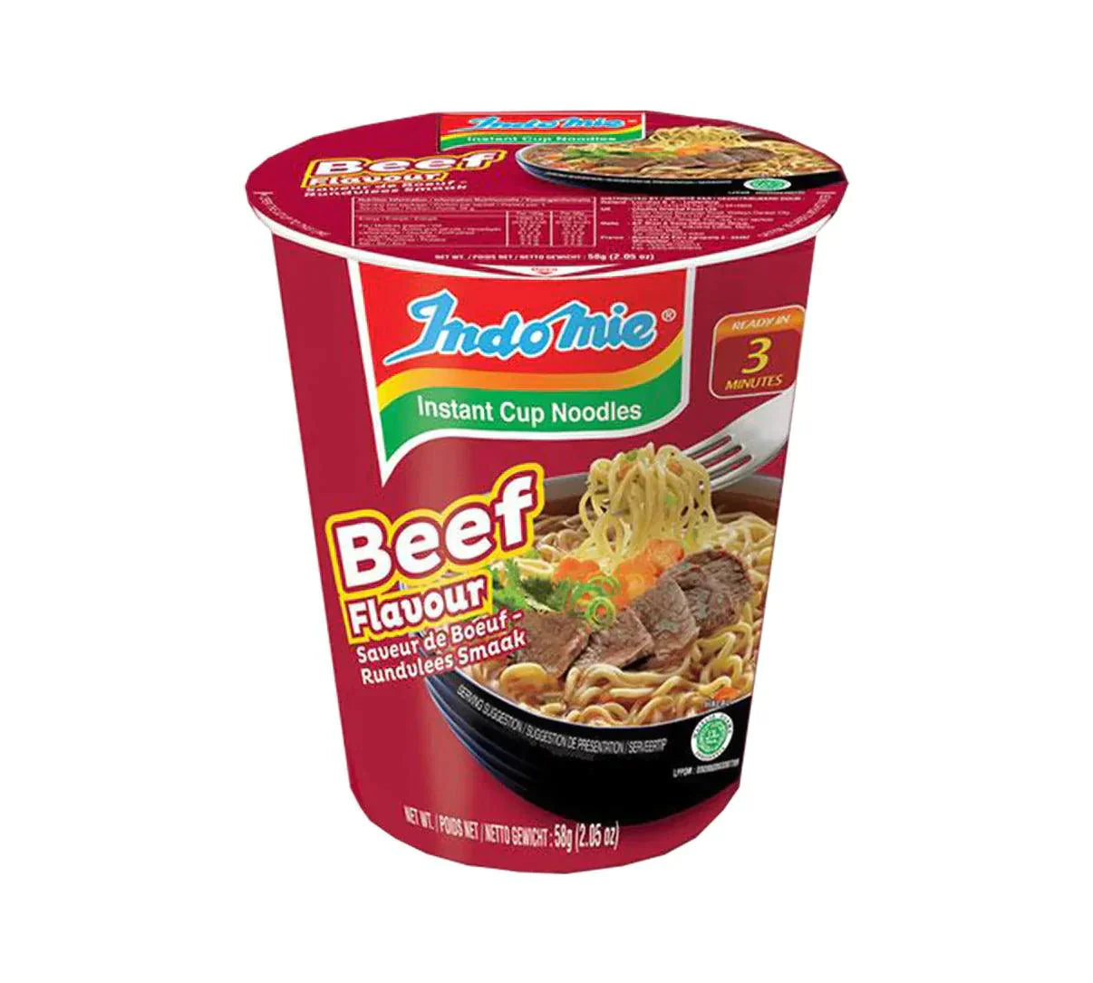 Indomie Beef Flavour Cup 60 g