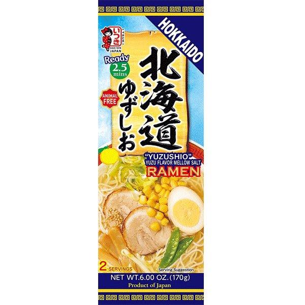 MHD:11.05.2024 Itsuki Hokkaido Yuzu Shio Ramen, Yuzu Citrus-Geschmack 170 g