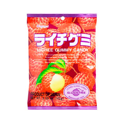 KASUGAI Litschi-Geleebonbons 102 g