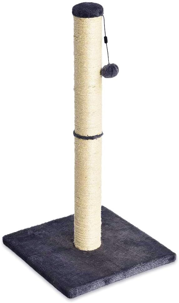 Katzenkratzbaum für Innenräume 80 cm, Grau - 3