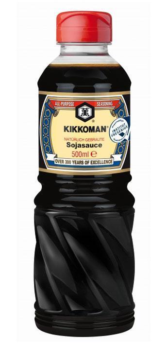 MHD:26.07.2024 Kikkoman Sojasauce PET 500 ml