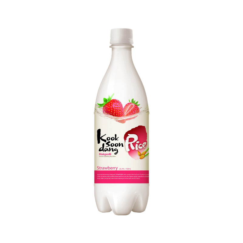KOOKSOONDANG Makgeolli 4% - Erdbeere mit Pfand 750 ml