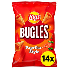 LAY'S Bugles Paprika Maissnack 14 × 75 g
