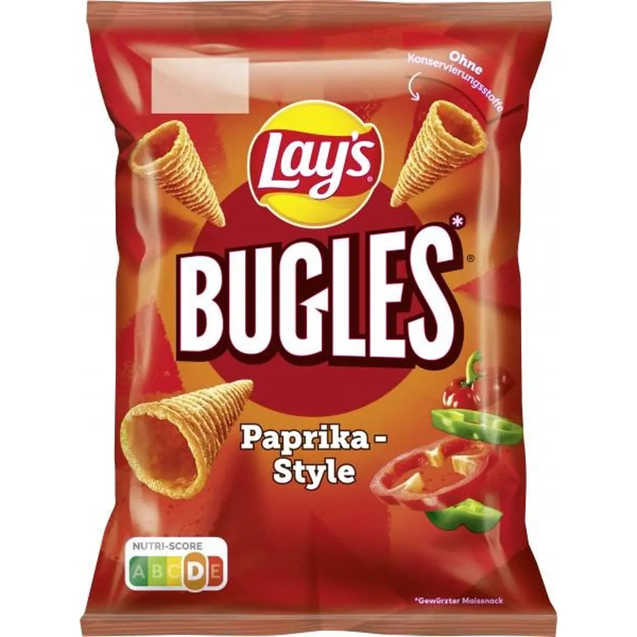 LAY'S Bugles Paprika Maissnack 75 g