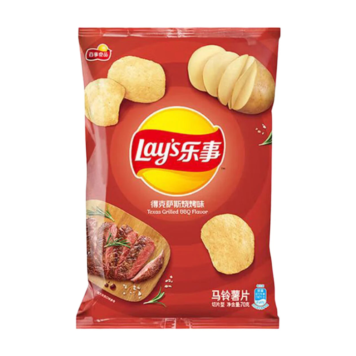 LAY'S Kartoffelchips Texas BBQ 70 g