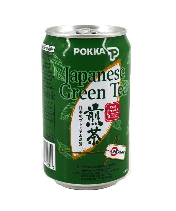 MHD: 05.10.2025 - POKKA Grüntee Getränk Dose 300 ml