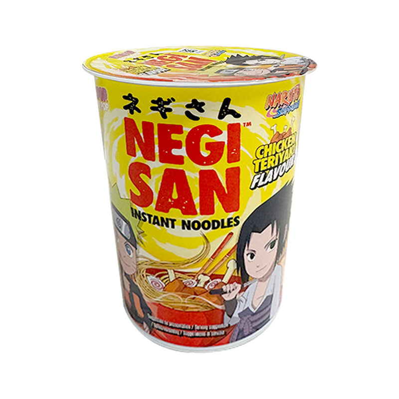 MHD: 05.2025 - NEGISAN Naruto Instant-Cup-Nudeln - Hähnchen-Teriyaki-Geschmack 65 g