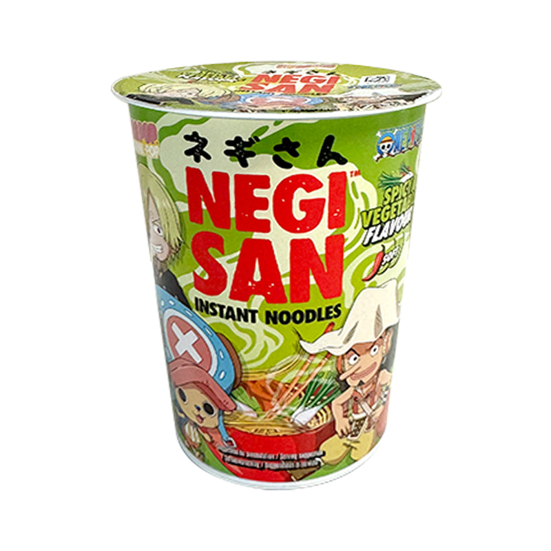 MHD: 05.2025 - NEGISAN One Piece Instant-Cup-Nudeln - scharfer Gemüsegeschmack 65 g