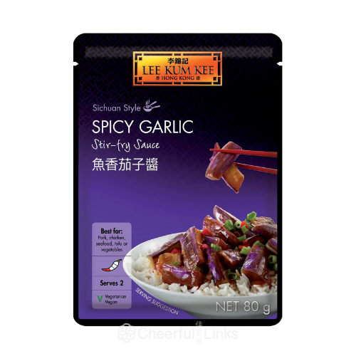 MHD: 06.04.2025 - LEE KUM KEE Sauce for Spicy Garlic Stir-Fry Sauce 80 g