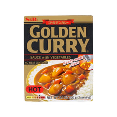 MHD: 09.02.2025 - S&B Goldene Gemüse-Curry-Sauce (Scharf) 230 g