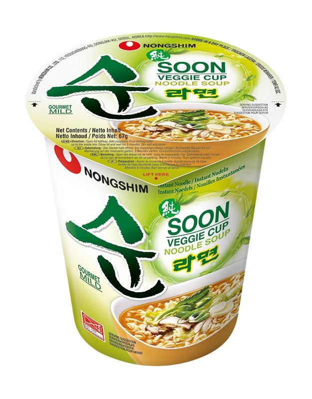 MHD: 14.12.2023 Nongshim Veggie Ramyun mild 67 g