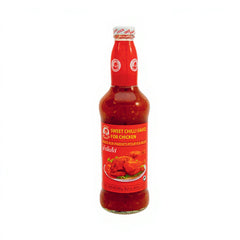 MHD: 19.04.2025 - Cock Brand Süße Chilisauce für Huhn 800 g