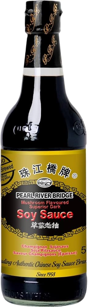 MHD: 25.03.2027 - PEARL RIVER BRIDGE dunkle Pilz-Sojasauce 500 ml