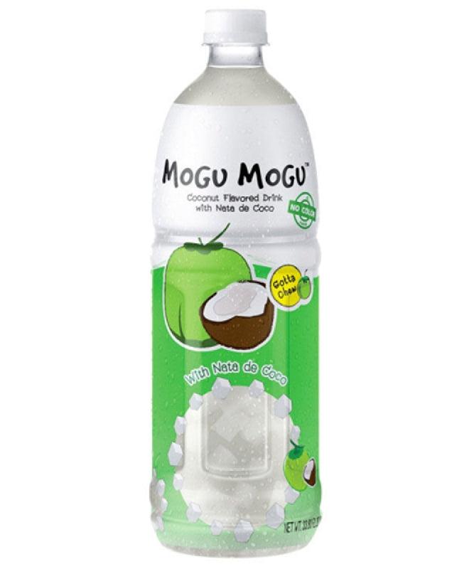 MHD:26.07.2024 MOGUMOGU Kokos Getränk mit nata de coco 1 l