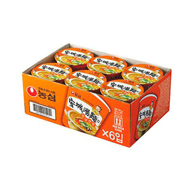 NONGSHIM Anseongtangmyeon Cup [Bündel] 6 × 66 g