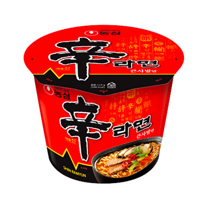MHD: 15.05.2025 - NONGSHIM - Instant-Nudeln Big Bowl Shin 114 g