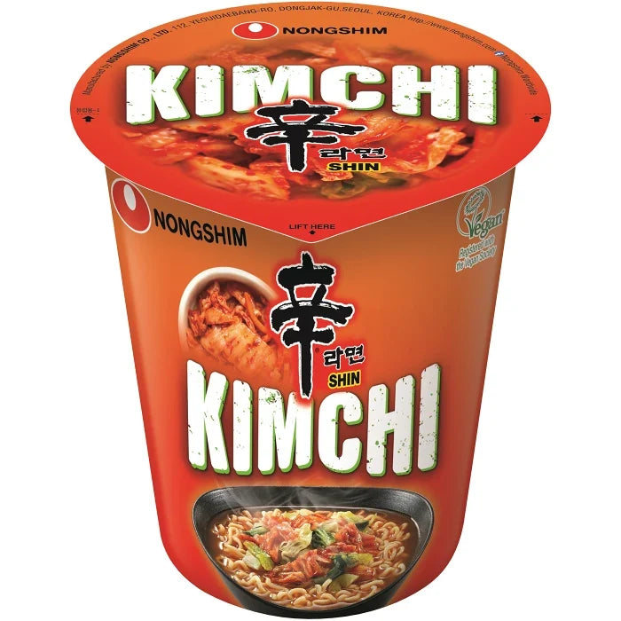 Nongshim Kimchi Ramyun Nudeln (Becher) 75g