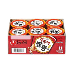 NONGSHIM Ojingeo Champong Cup [Bündel] 6 x 67g