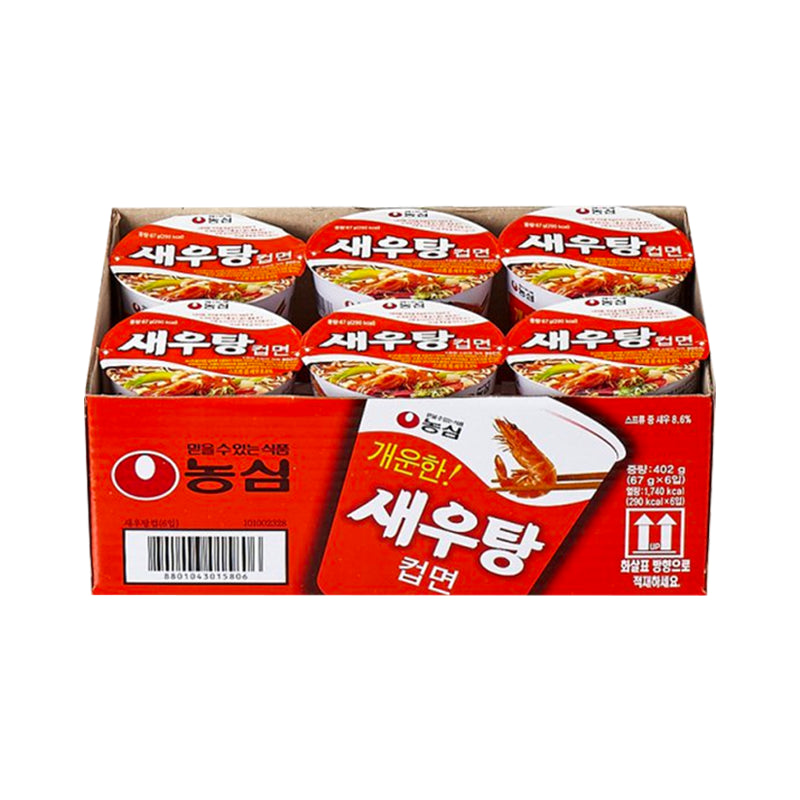 NONGSHIM Saewootang Cup [Bündel]  6 x 67g