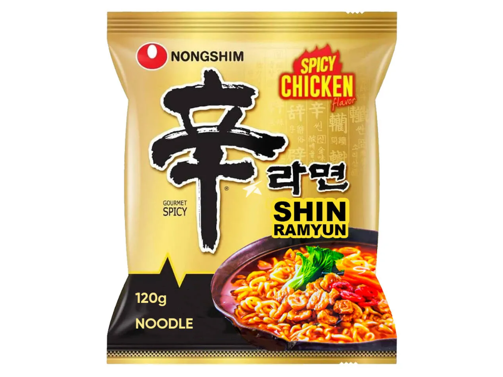 NONGSHIM Shin Ramyun Spicy Chicken 20 × 120 g