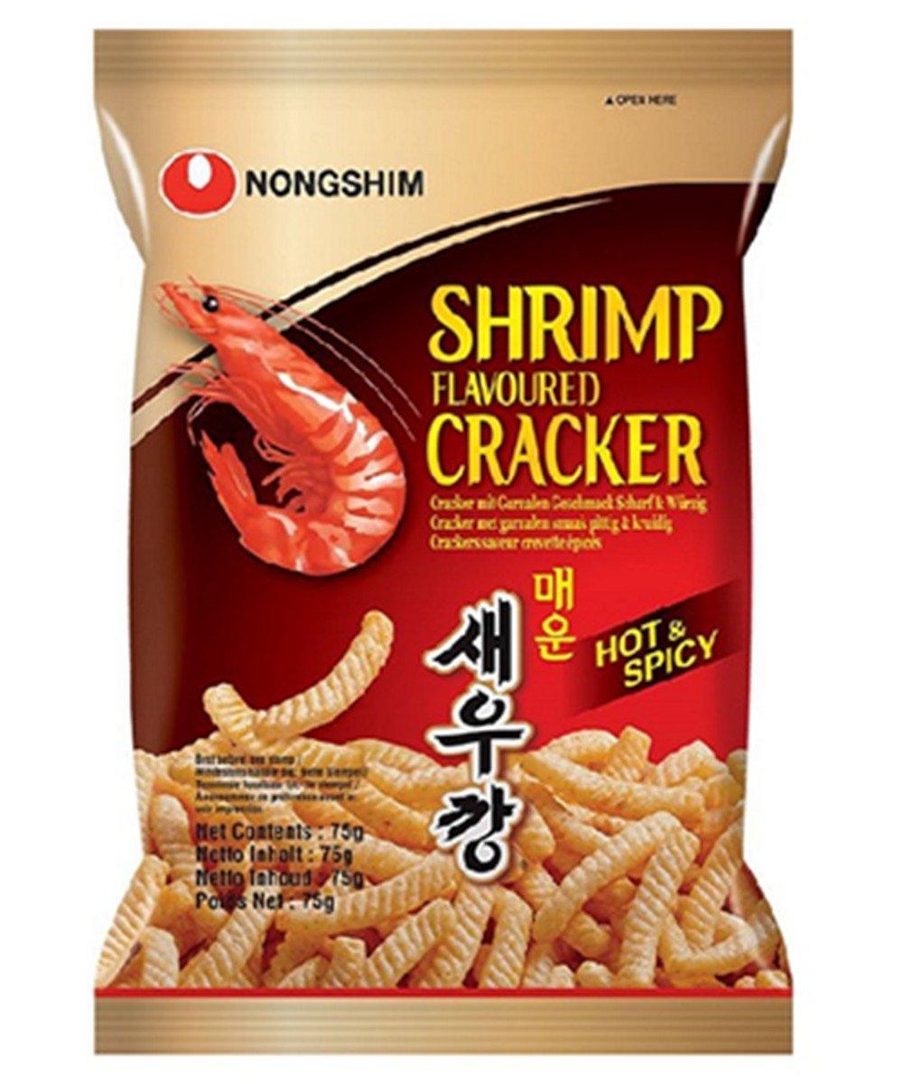 MHD:08.03.2024 Nongshim Shrimp Cracker hot 75 g