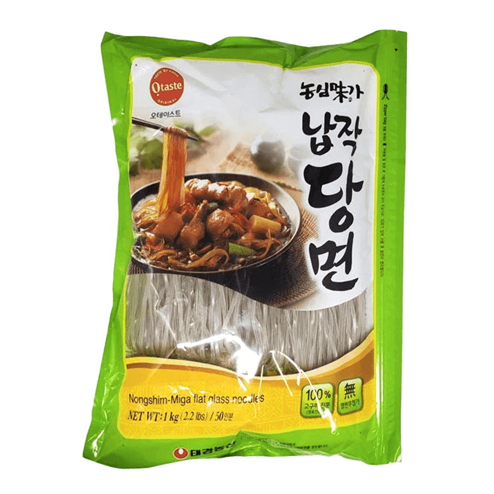 Nongshim Süßkartoffel Miga Glasnudeln (flach) 1kg