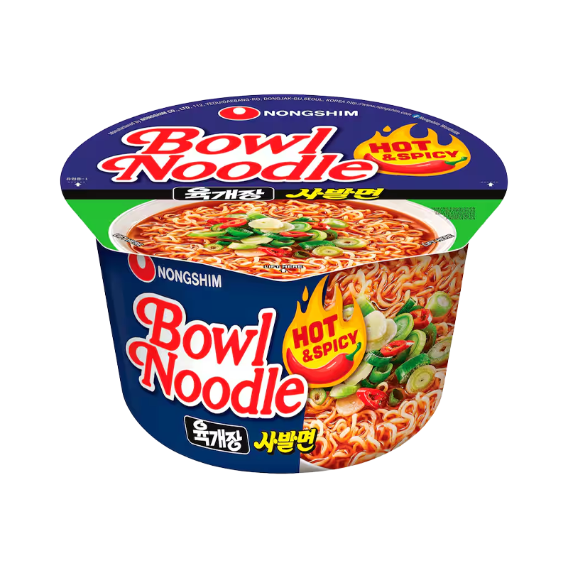 NONGSHIM Yukgaejang Bowl Noodle scharf 100 g