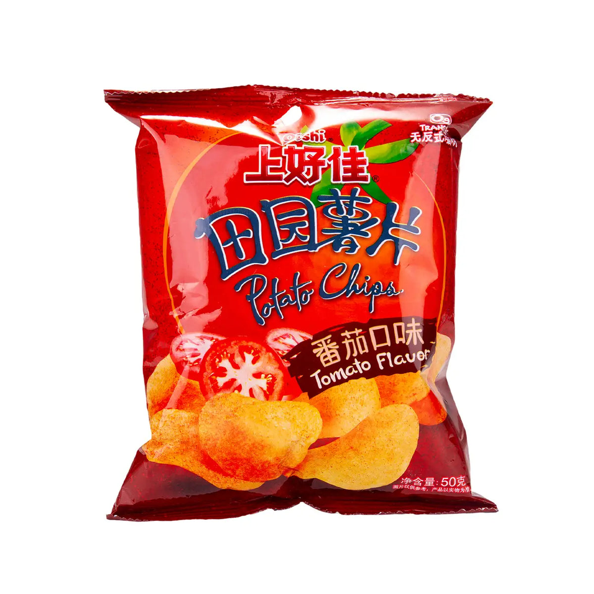 OISHI Kartoffelchips Tomate 50 g