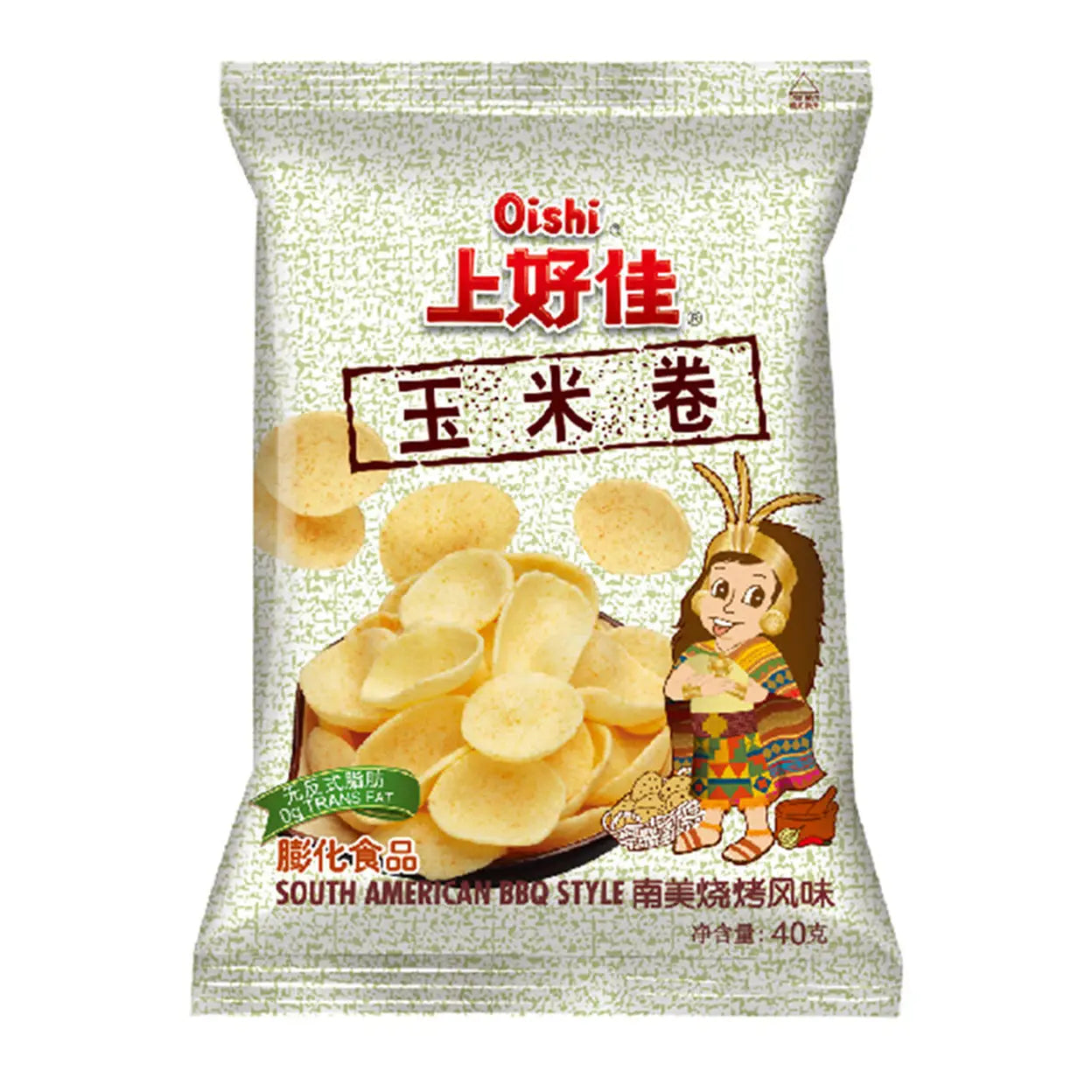 OISHI Maisrollen South American BBQ 40 g