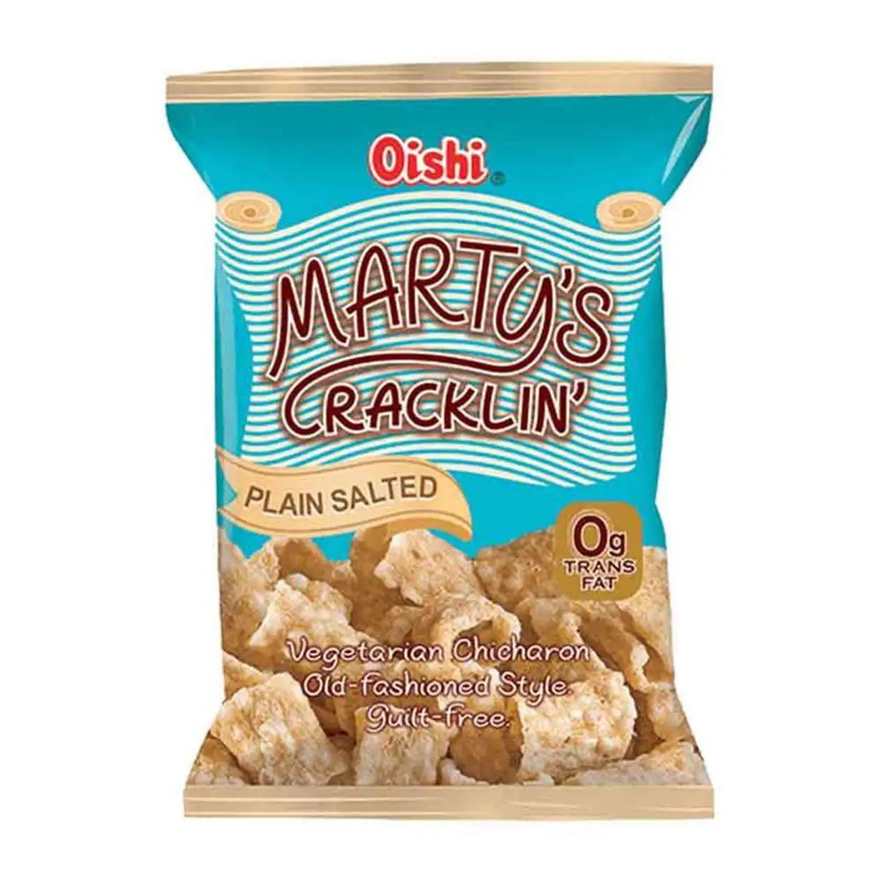 OISHI Marty's Cracklin' Plain Salted 90 g