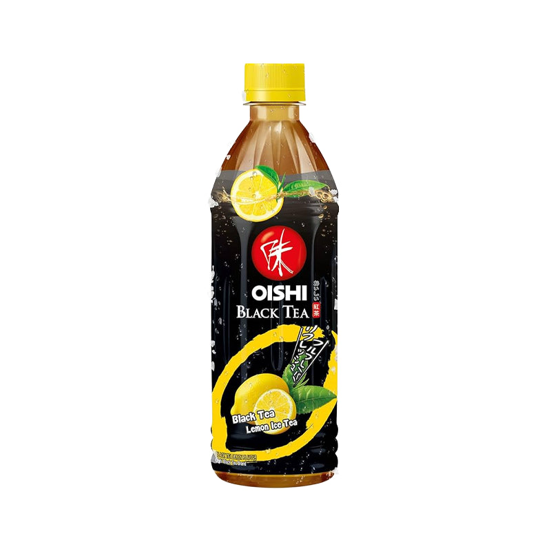 OISHI Schwarzer Tee - Zitrone mit Pfand 500 ml