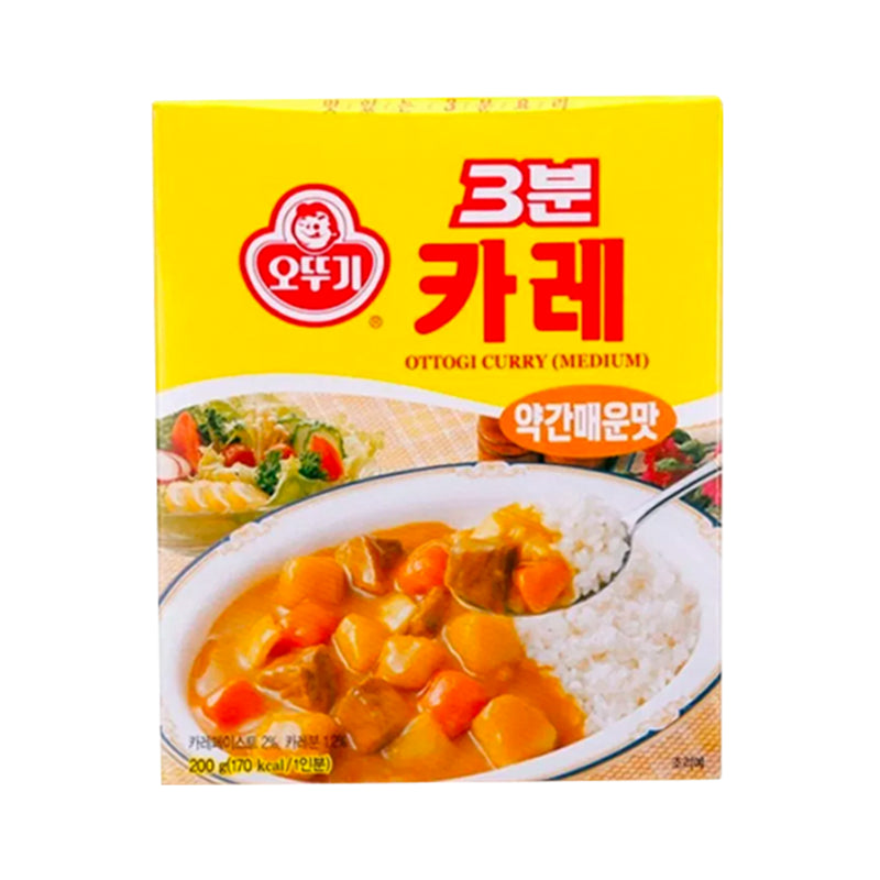 OTTOGI 3 Minute Curry - Medium Spicy 200 g