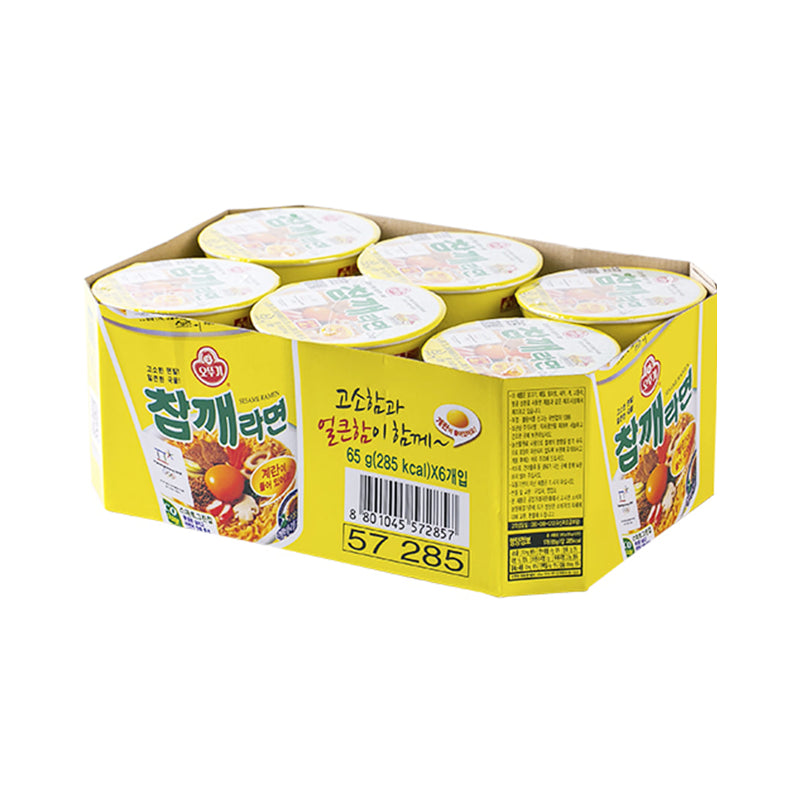 OTTOGI Chamggae-Ramen Cup [Bündel] 6 x 65G