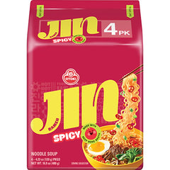 OTTOGI Jin Ramen Spicy 5 × 120 g