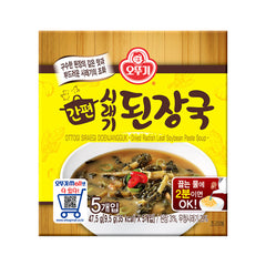 OTTOGI Shiraegi Doenjangguk  5 x 9,5g