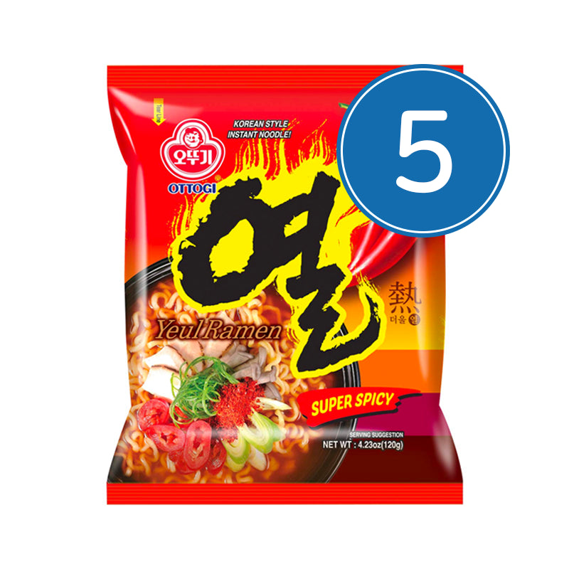 MHD: 04.04.2025 - OTTOGI Yeul Ramen Multipack 5 x 120 g